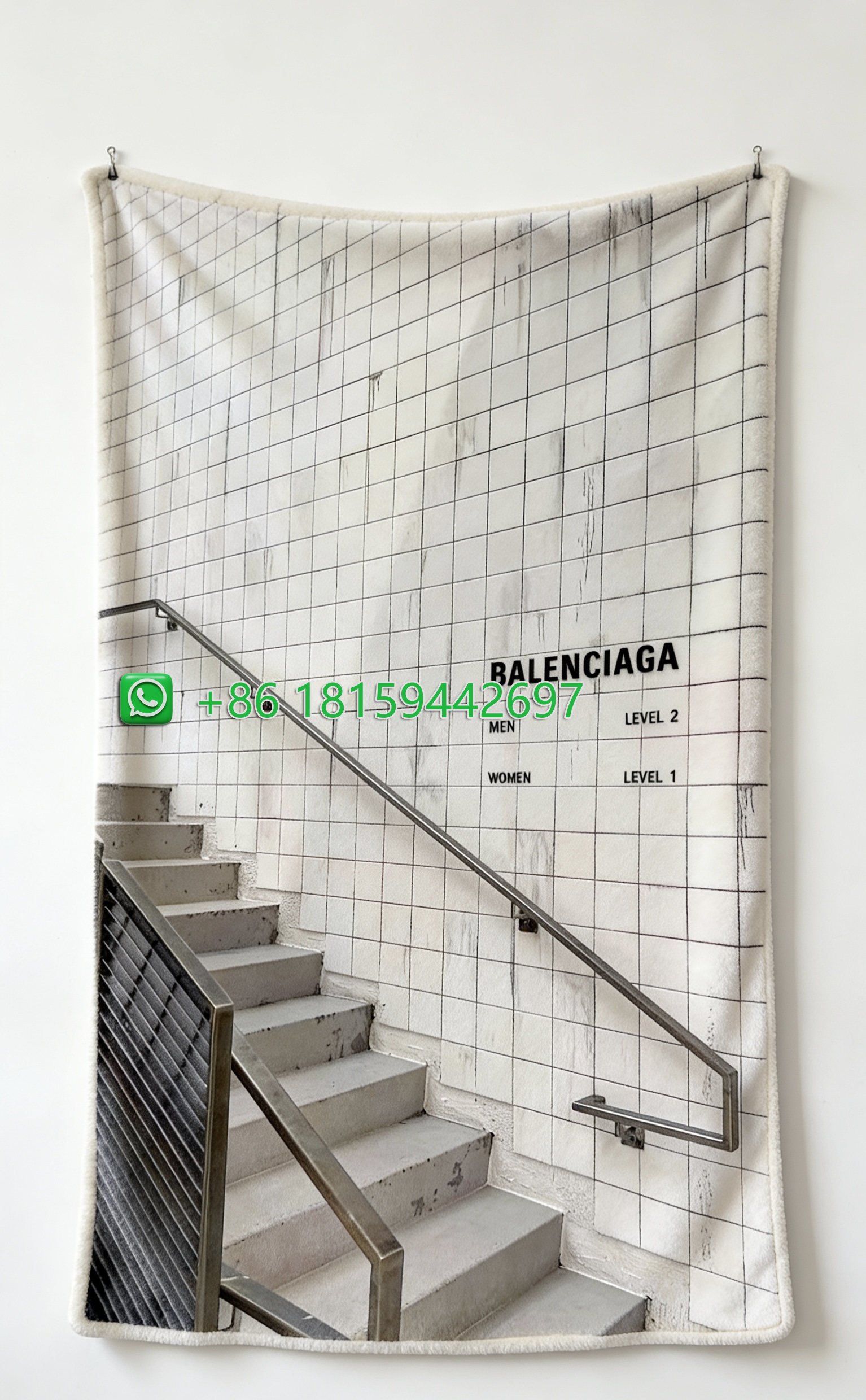 Balenciaga Throw Blankets